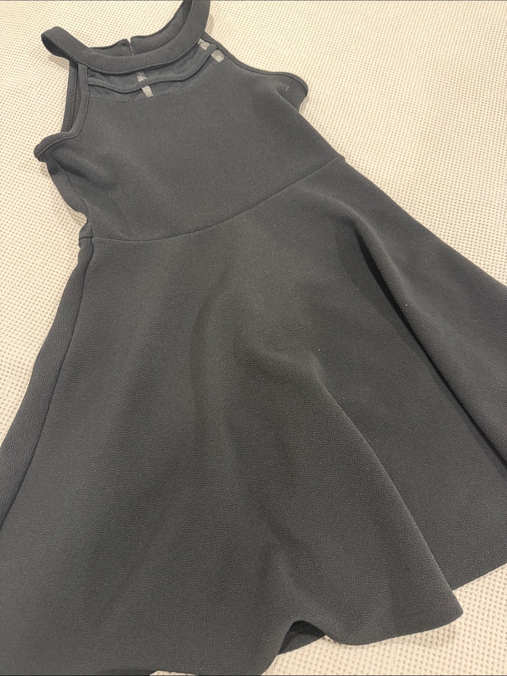 Classic Black Fit-and-Flare Dress - kid